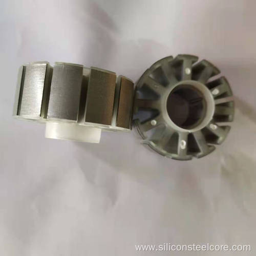 silicon steel stator lamination motor rotor core Grade 800 material 0.5 mm thickness steel 65 mm diameter